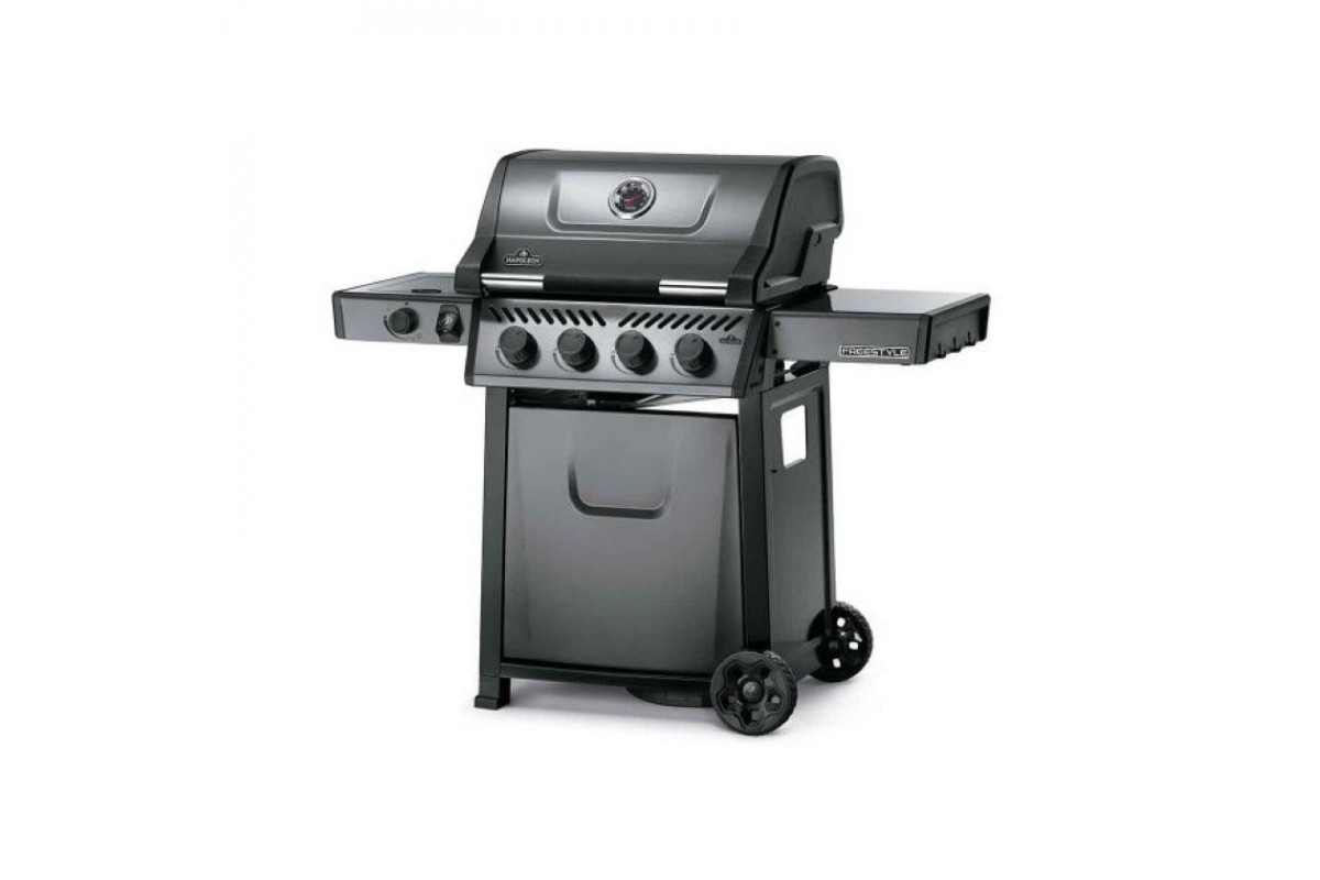 Газовый гриль Napoleon Freestyle 425 с боковой конфоркой, графитовый F425SBPGT-RU