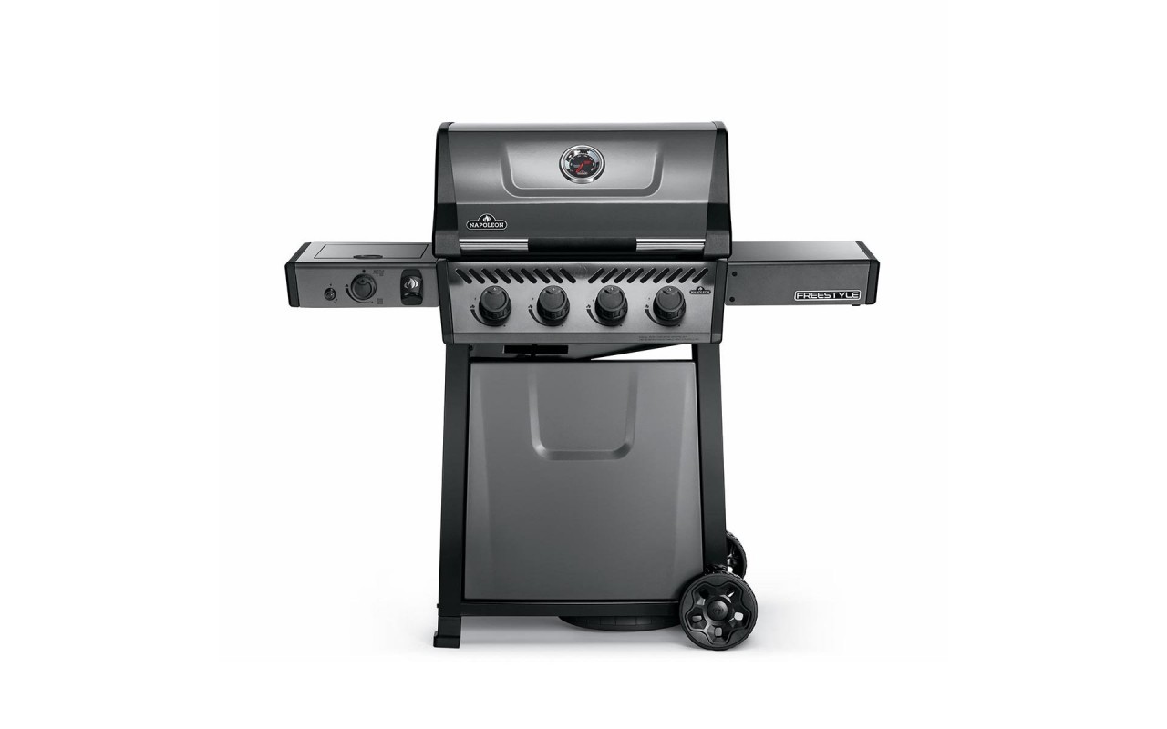 Газовый гриль Napoleon Freestyle 425 с боковой конфоркой Sizzle Zone, графитовый F425SIBPGT-RU