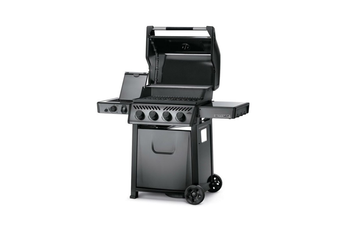Газовый гриль Napoleon Freestyle 425 с боковой конфоркой Sizzle Zone, графитовый F425SIBPGT-RU