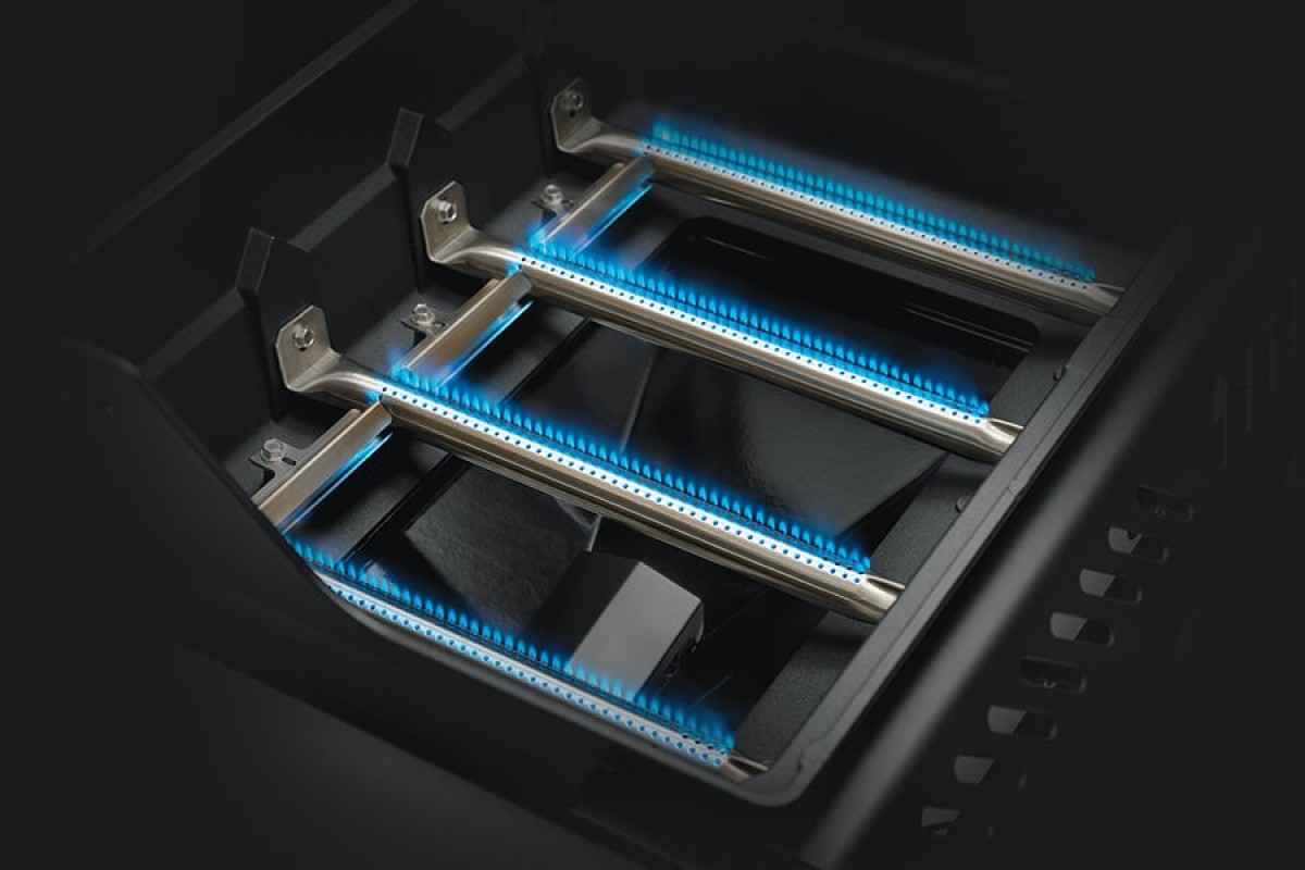 Газовый гриль Napoleon Freestyle 425 с боковой конфоркой Sizzle Zone, графитовый F425SIBPGT-RU