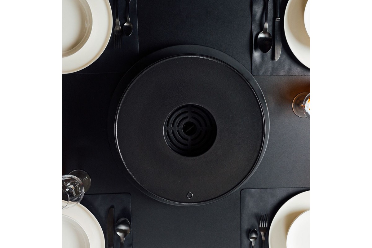 Портативный настольный гриль c Tabl''O со стартером и щипцами