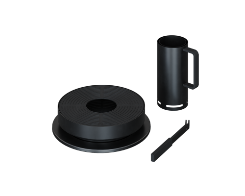 Портативный настольный гриль c Tabl''O со стартером и щипцами