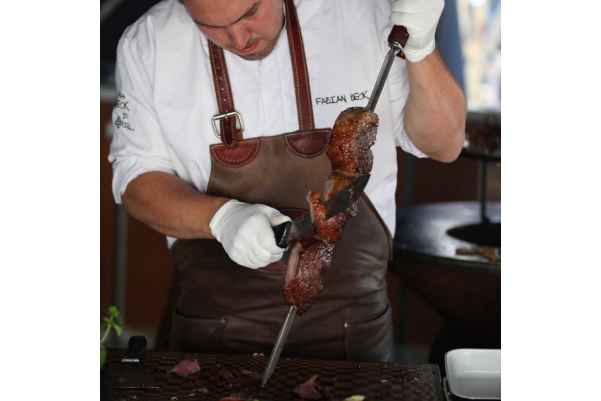 Шампурница, кольцо для шампуров для OFYR 100, 49см