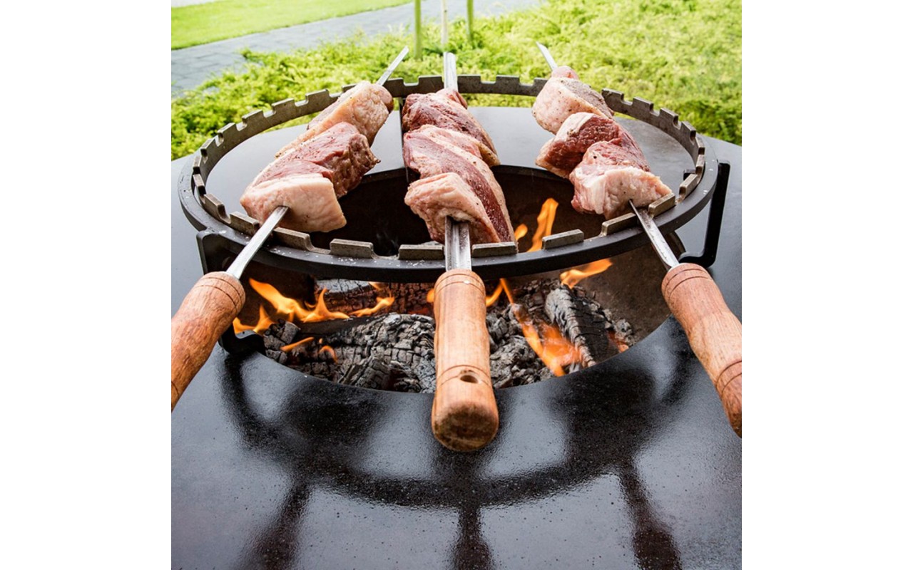 Шампурница, кольцо для шампуров для OFYR 100, 49см