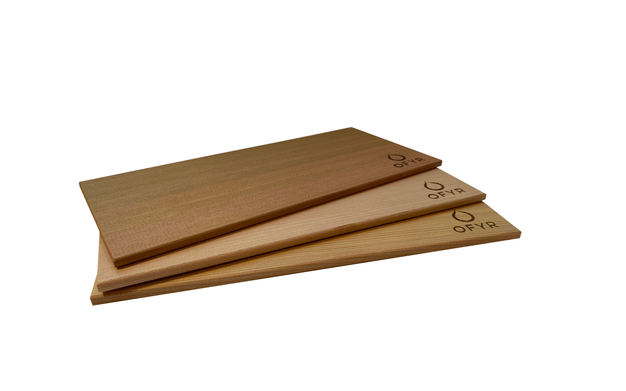 Планки для приготовения на гриле OFYR, кедровые 3шт.