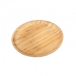 Тарелка бамбуковая Wilmax Bamboo 25,5 см (WL-771034)