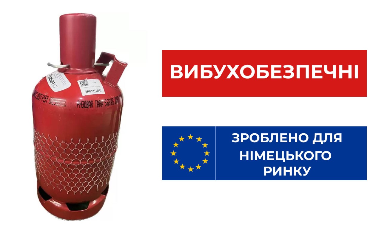 Баллон взрывобезопасный 12 л Red