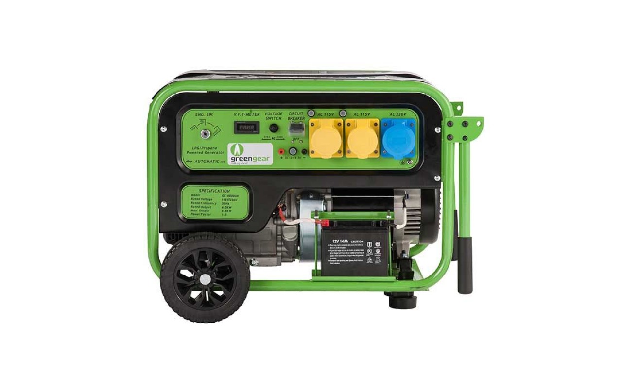 Газовий генератор LPG/Propane Greengear GE-5000