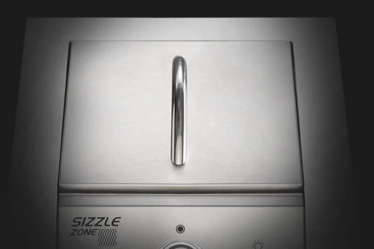 Одинарная инфракрасная горелка SIZZLE ZONE Napoleon BIB10IRPSS -CE для встраивания с крышкой из нержавеющей стали