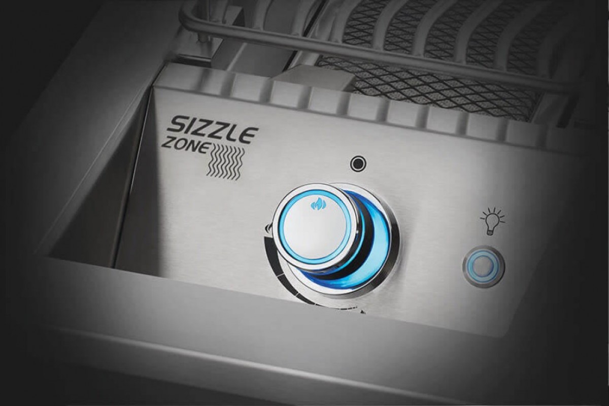 Одинарная инфракрасная горелка SIZZLE ZONE Napoleon BIB10IRPSS -CE для встраивания с крышкой из нержавеющей стали