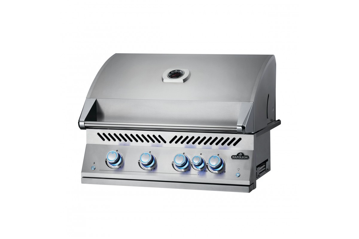 Встраиваемый газовый гриль Napoleon 700 Series BIG32 c вертелом нерж сталь BIG32RBPSS-1