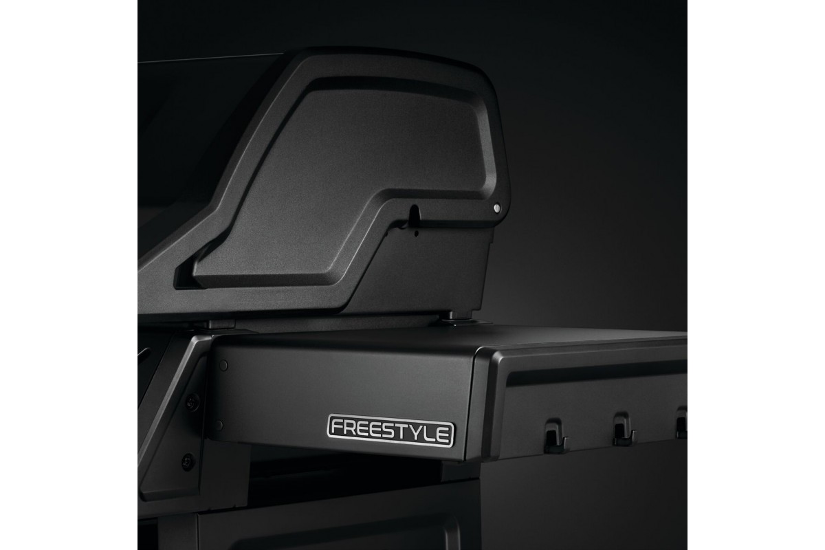 Газовый гриль Freestyle 425 с боковой конфоркой Sizzle Zone и дверкой, черный мат F425DSIBPK-RU-PHM