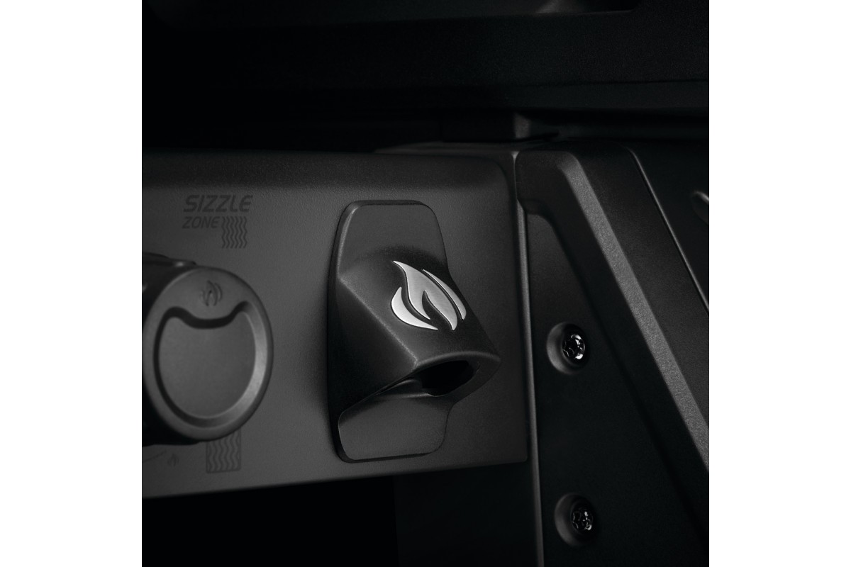 Газовый гриль Freestyle 425 с боковой конфоркой Sizzle Zone и дверкой, черный мат F425DSIBPK-RU-PHM