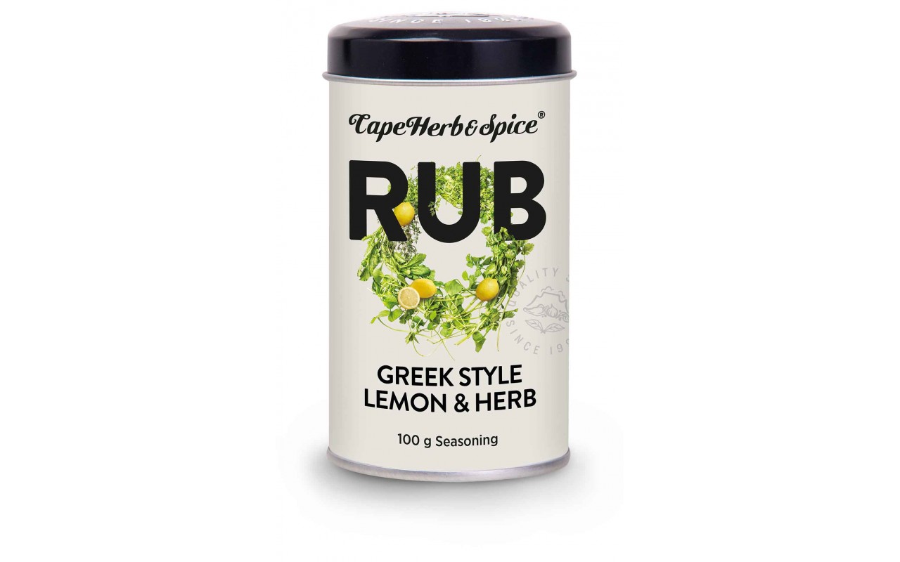 Смесь специй Cape Herb&Spice Греческий лимон и травы , 100 г RUBTB000015