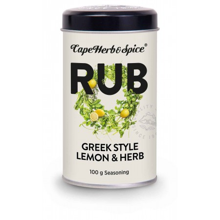 Смесь специй Cape Herb&Spice Греческий лимон и травы , 100 г RUBTB000015
