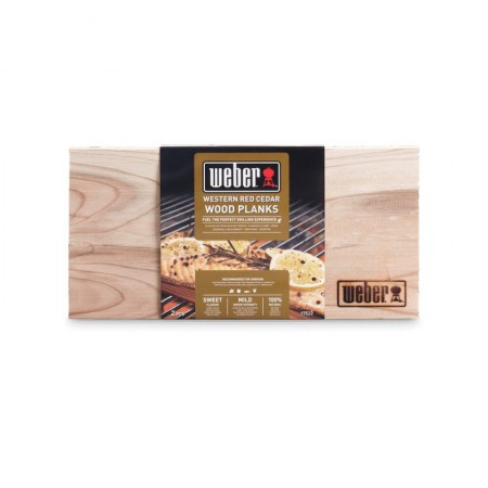 Планки кедрові для копчення 15x30 см Weber 2 шт 17522
