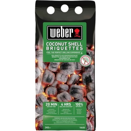 Брикеты кокосовые 2 кг Weber 18450