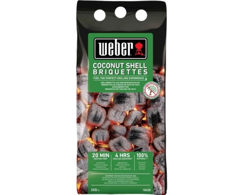 Брикеты кокосовые 2 кг Weber 18450