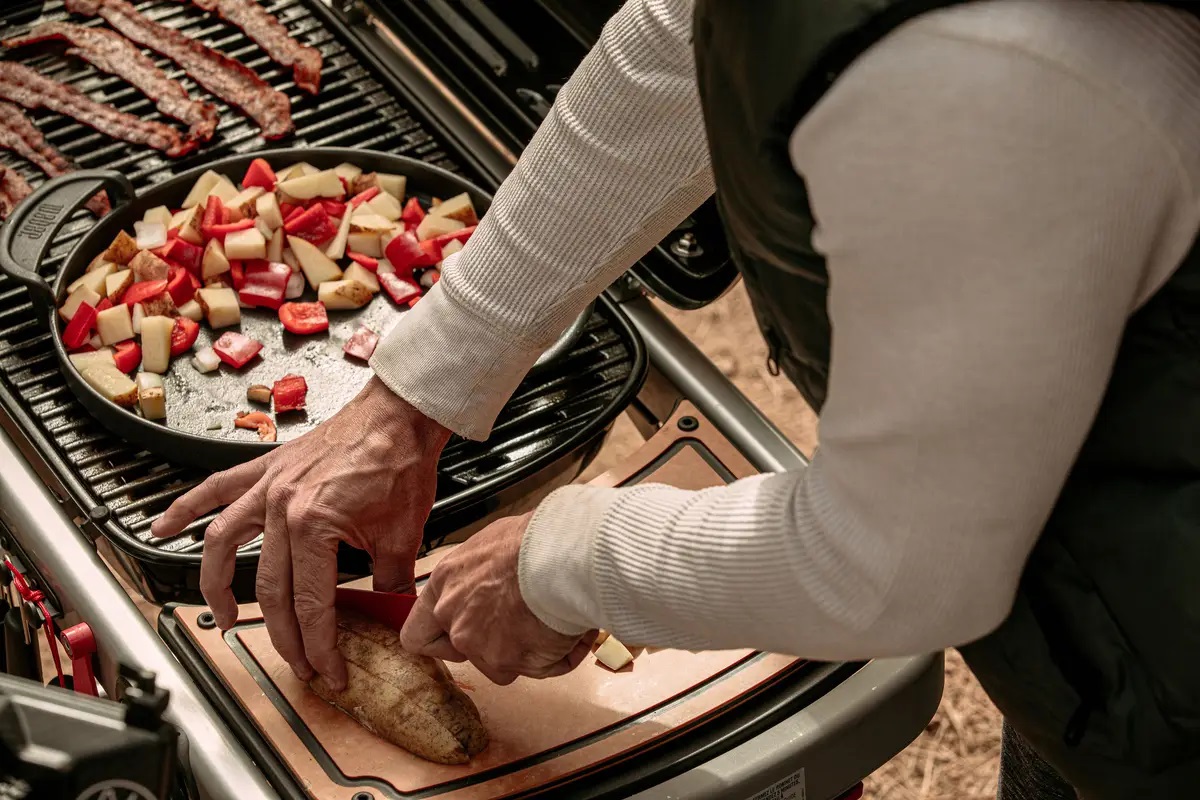 Газовый гриль Weber Traveler LP Stealth, черный 9013075