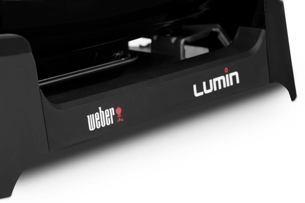 Електричний гриль Weber Lumin Compact з підставкою чорний 91010879