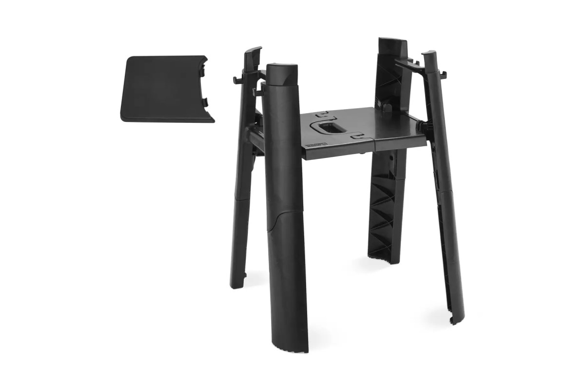 Електричний гриль Weber Lumin Compact з підставкою чорний 91010879