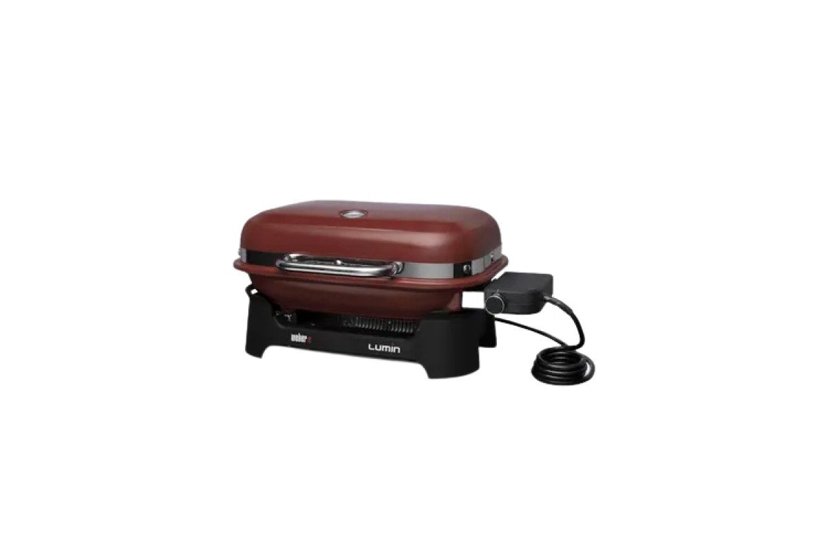 Електричний гриль Weber Lumin Compact червоний 91040979