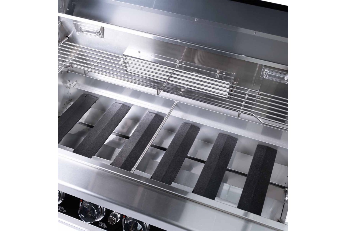 Встраиваемый газовый гриль SANTOS Free P-611, с боковой горелкой 230223