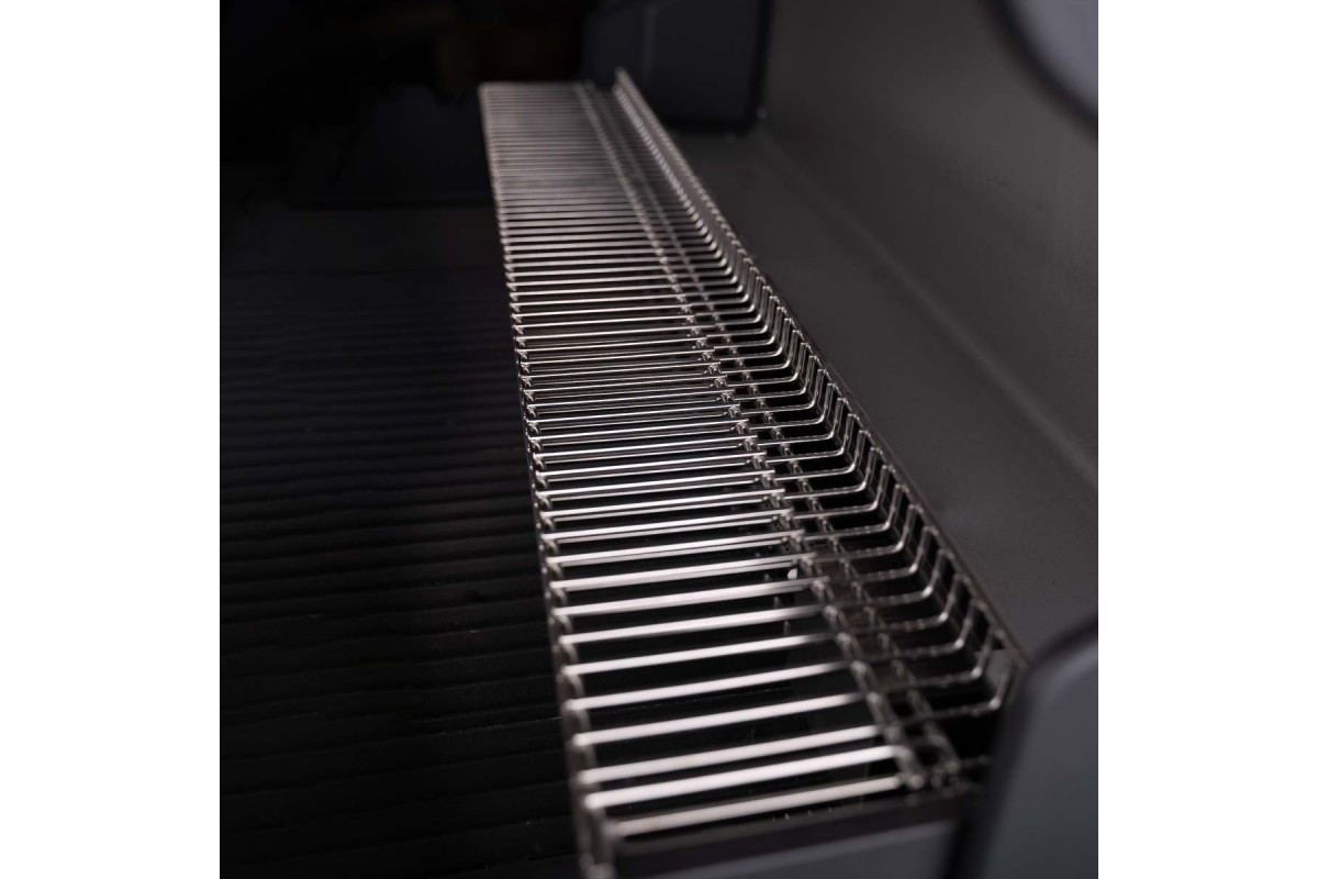 Газовий гриль SANTOS S-301 Black, з бічним пальником, чорний 900235