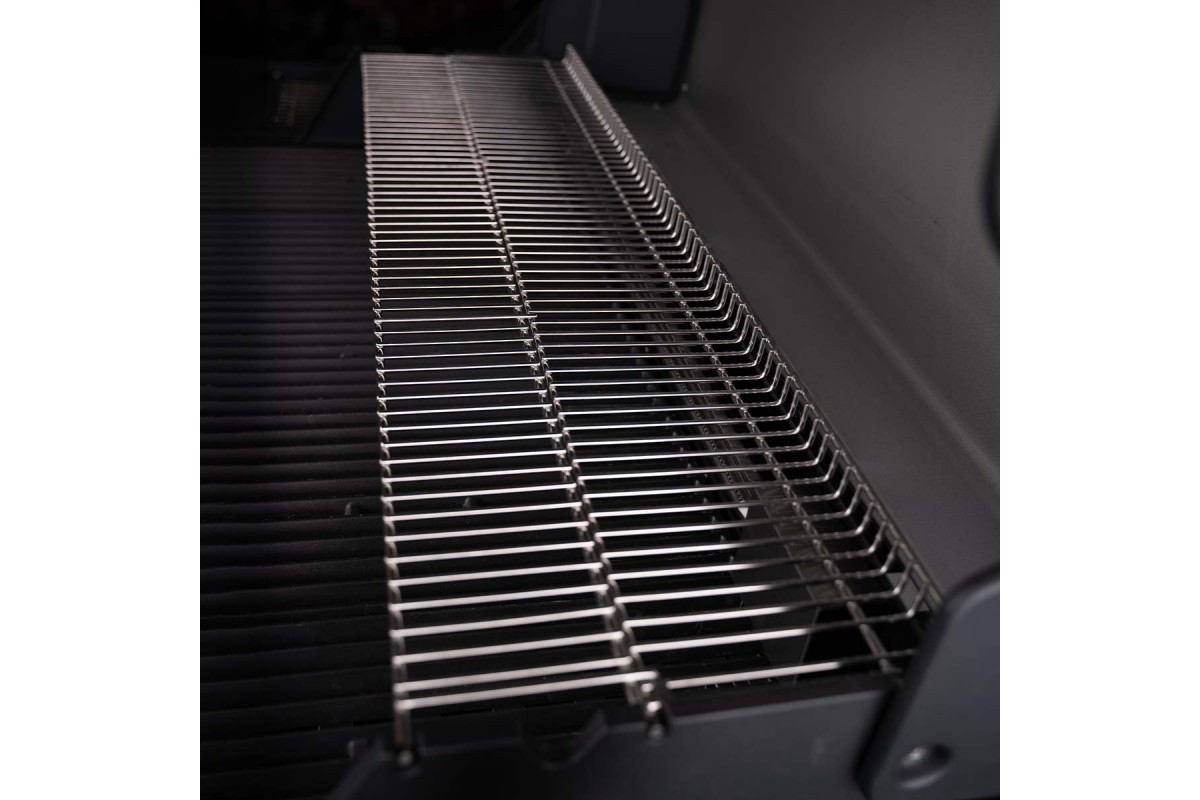 Газовый гриль SANTOS S-401 Black, с боковой горелкой, черный 900259