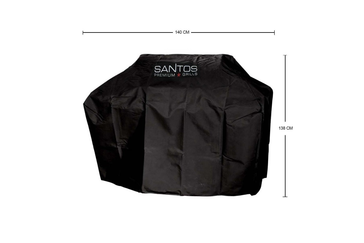Чехол для гриля SANTOS, ПВХ/полиэстер, 140х65х128 см 6003