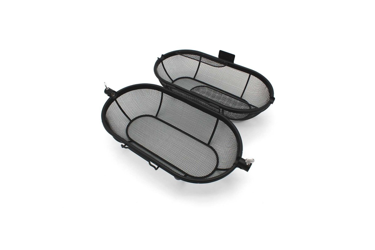 Корзина-сетка для вертела SANTOS, для гриля, круглая, черная, антипригарная 897535