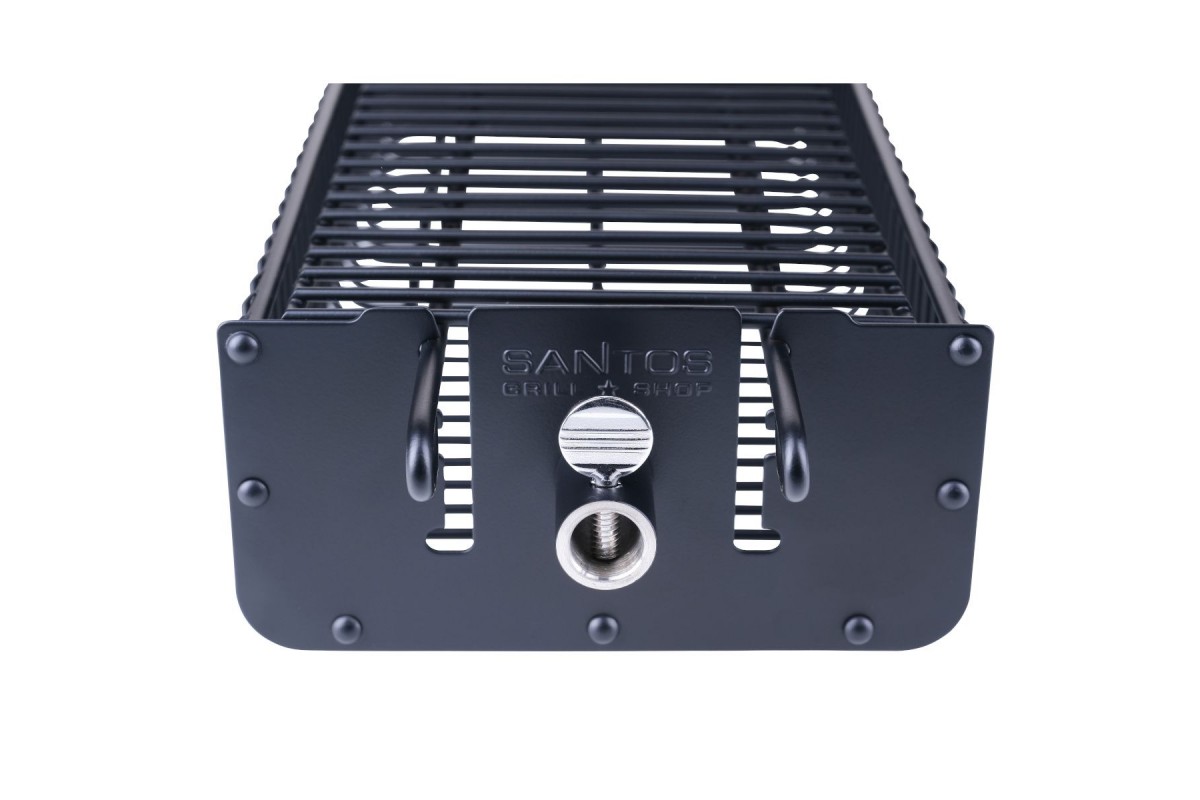 Корзина для вертела SANTOS, для гриля, квадратная, черная, антипригарная 897528