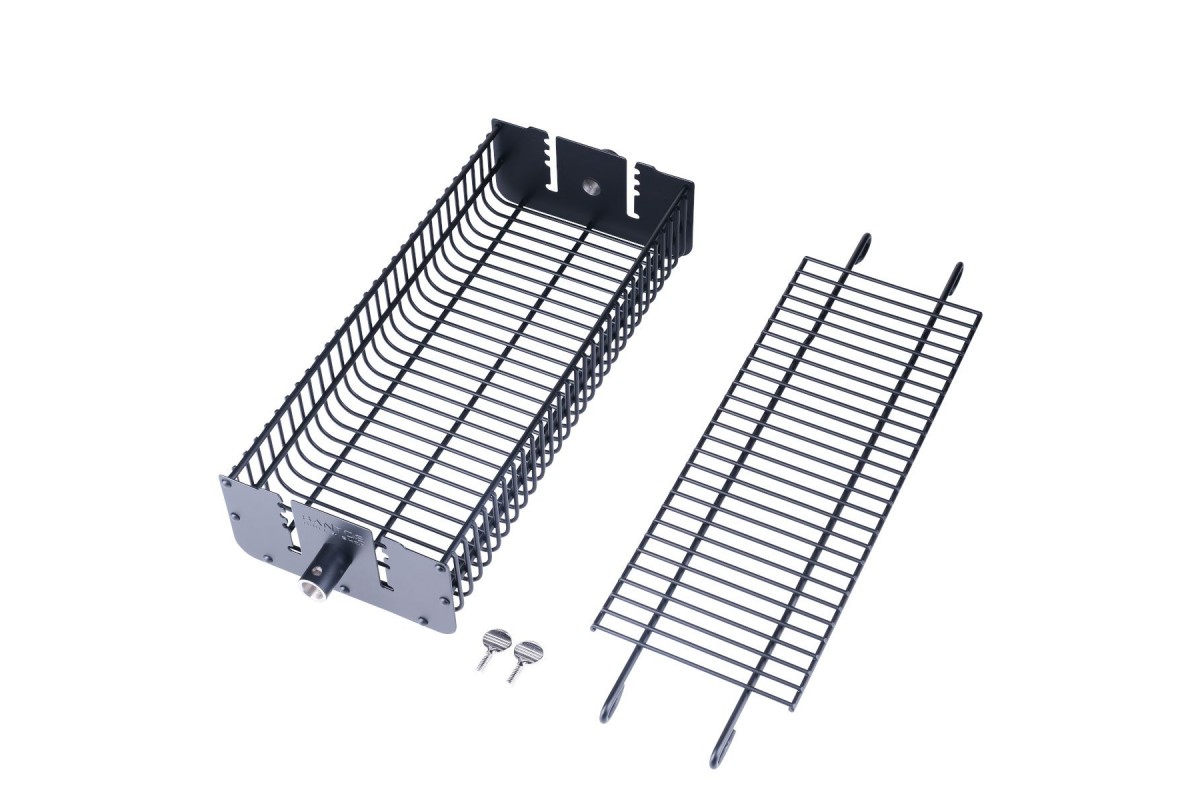 Корзина для вертела SANTOS, для гриля, квадратная, черная, антипригарная 897528