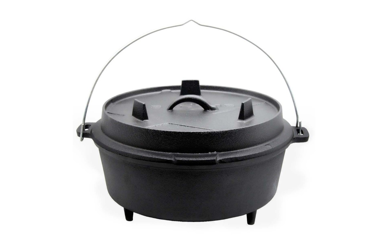 Голландська піч казан пательня SANTOS, 5,7л з ніжками 897085