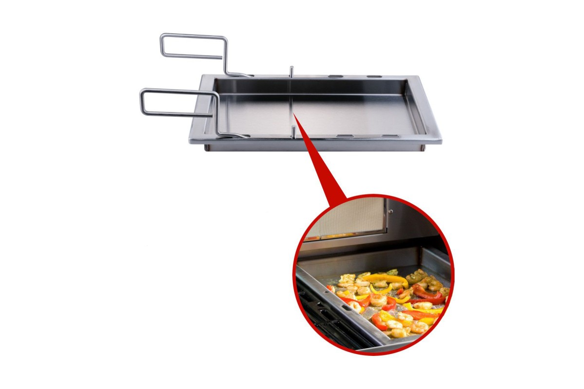 Вок-деко для гриля  SANTOS, вставка для грилів Broil King  Monarch,  нержавіюче 896590