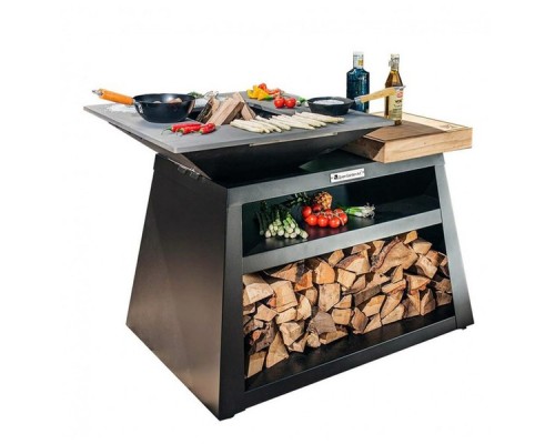 Аренда Гриль-Очага Quan Medium Island, черный QN90055