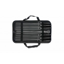 Набор шампуров 6+4 шт в чехле GRILLI 9627