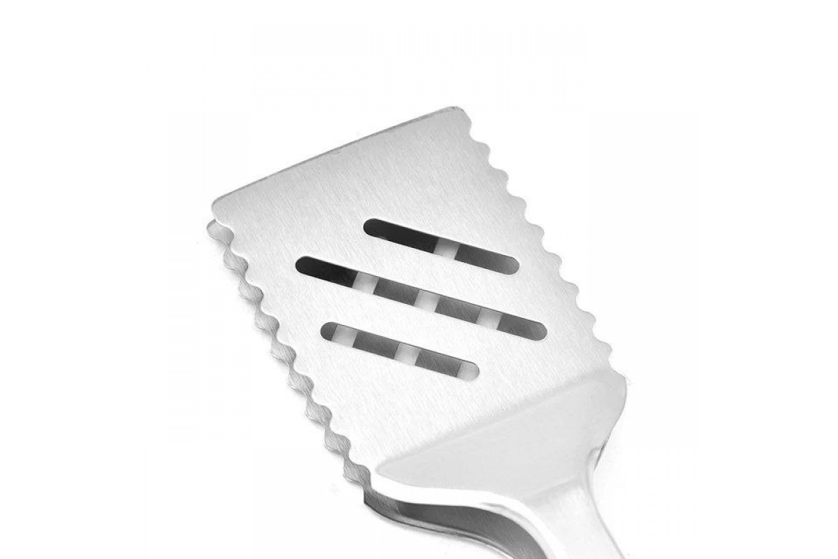 Універсальний інструмент для гриля 2в1 щипці та лопатка GRILLI 777322