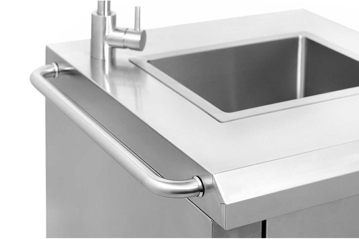 Встраиваемый модуль с мойкой из нержавеющей стали GRILLI 777327