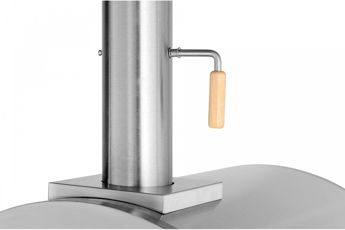 Угольная печь для пиццы из нержавеющей стали GRILLI 777339