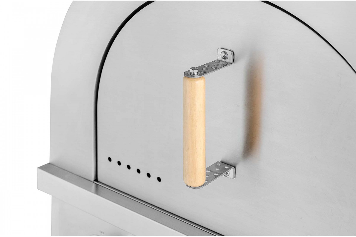 Угольная печь для пиццы из нержавеющей стали GRILLI 777339