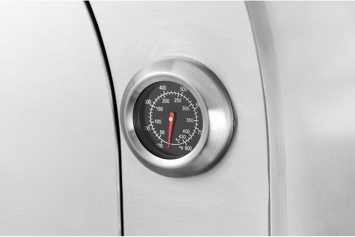 Угольная печь для пиццы из нержавеющей стали GRILLI 777339