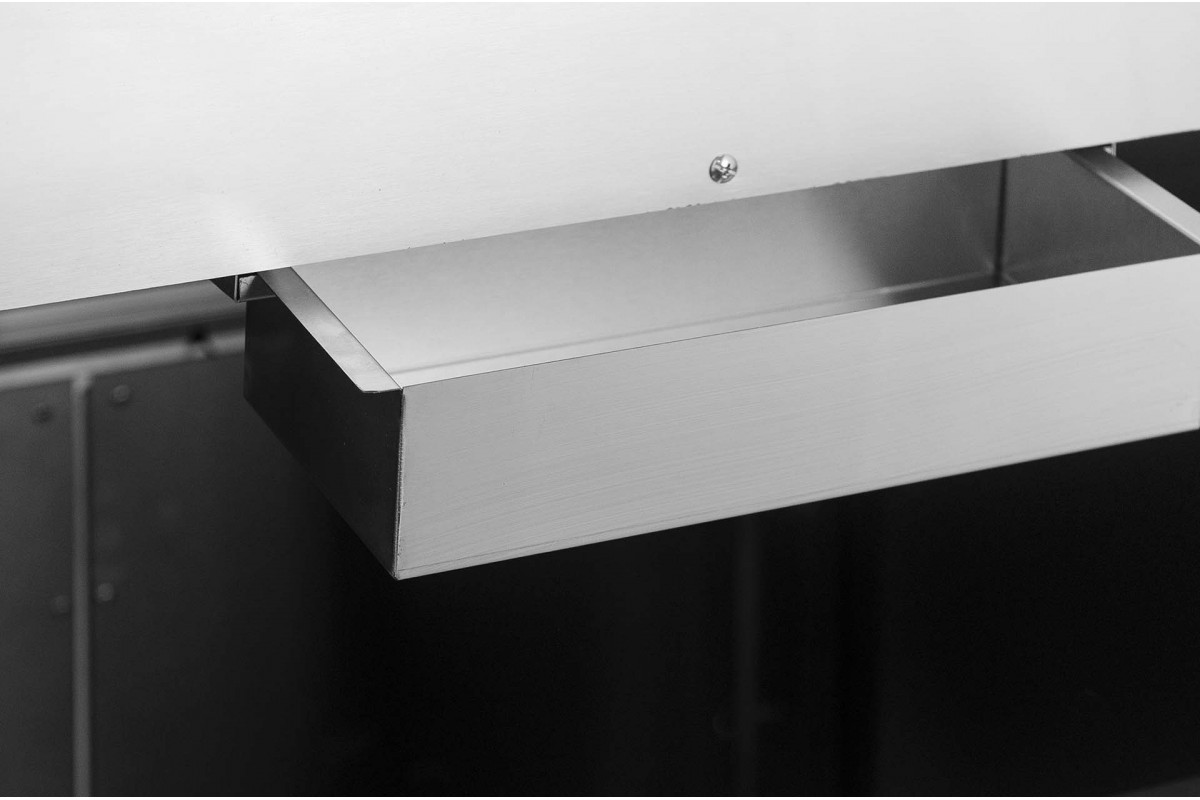 Угольная печь для пиццы из нержавеющей стали GRILLI 777339