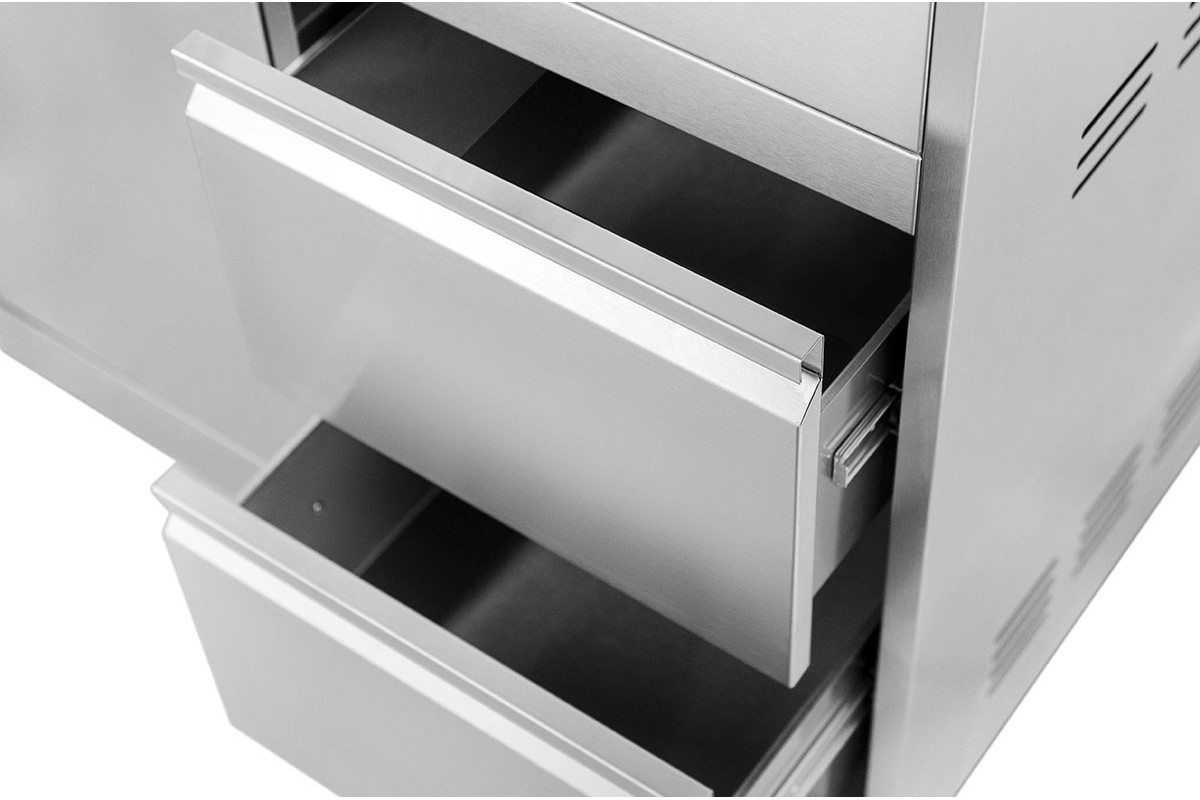 Встраиваемый модуль с двойной газовой конфоркой из нержавеющей стали GRILLI 777333