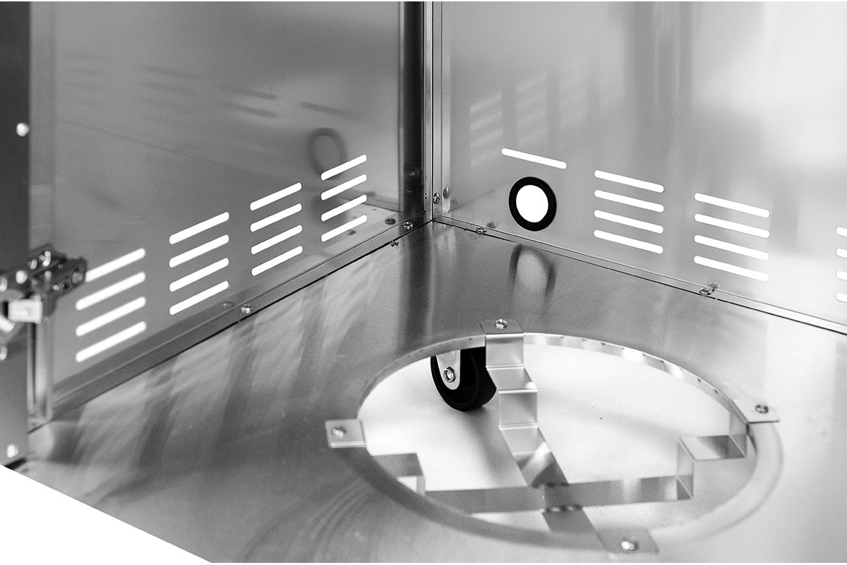 Окремо стоячий модуль під вбудований гриль з нержавіючої сталі GRILLI 777340