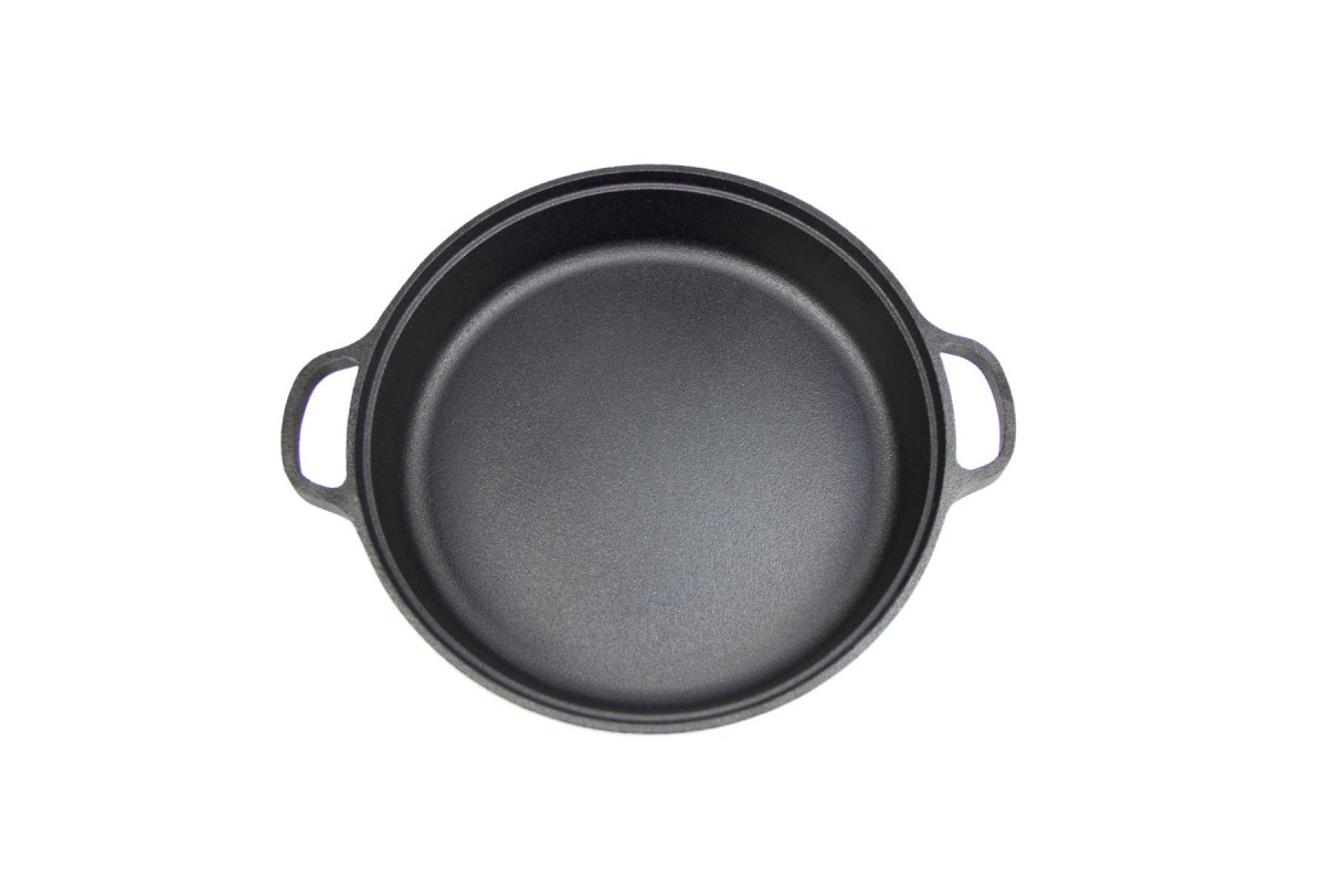 Чавунна сковорода SANTOS, підходить для Weber GBS, Ø 30см 898198