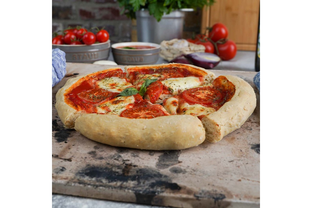 Камень для выпечки и пиццы SANTOS, для духовки и гриля, квадратный, 45 х 35 см 7744