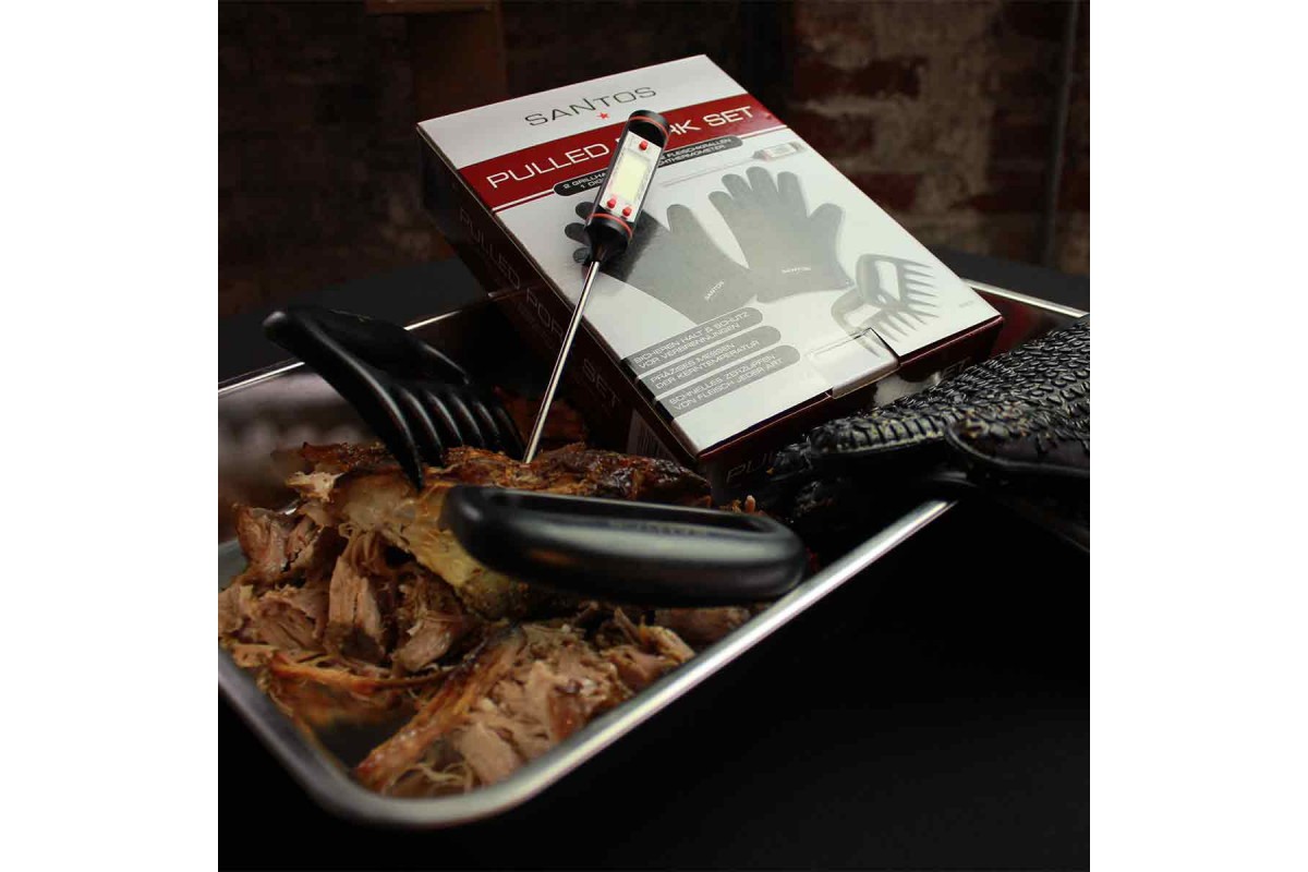 Набір для рваного м'яса SANTOS, для томленої яловичини та свинини, 3 предмета 890826