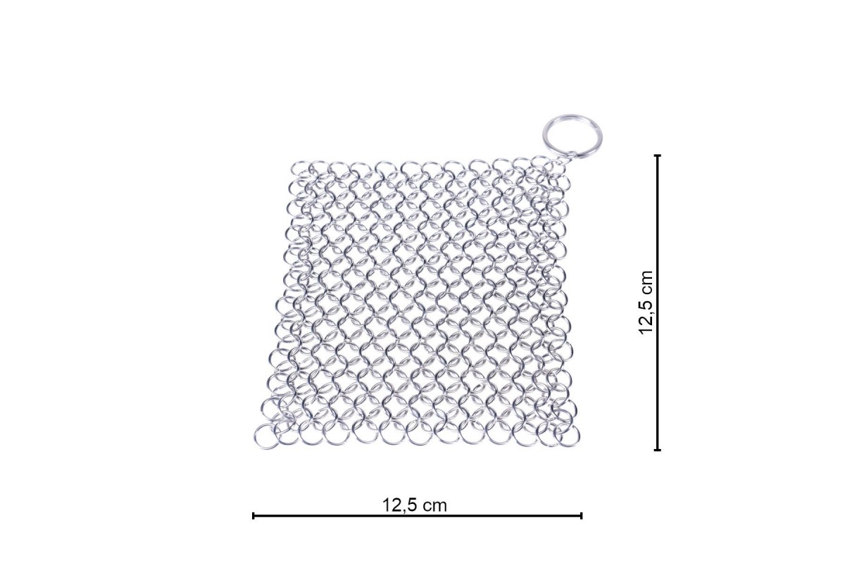 Металлическая салфетка-очиститель для металла из колец SANTOS, для литого и кованого металла 899225