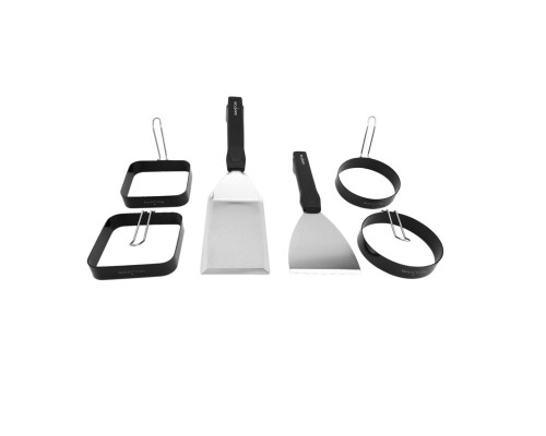 Набор лопаток и форм для завтрака SANTOS, для гриля, 6 шт 232197